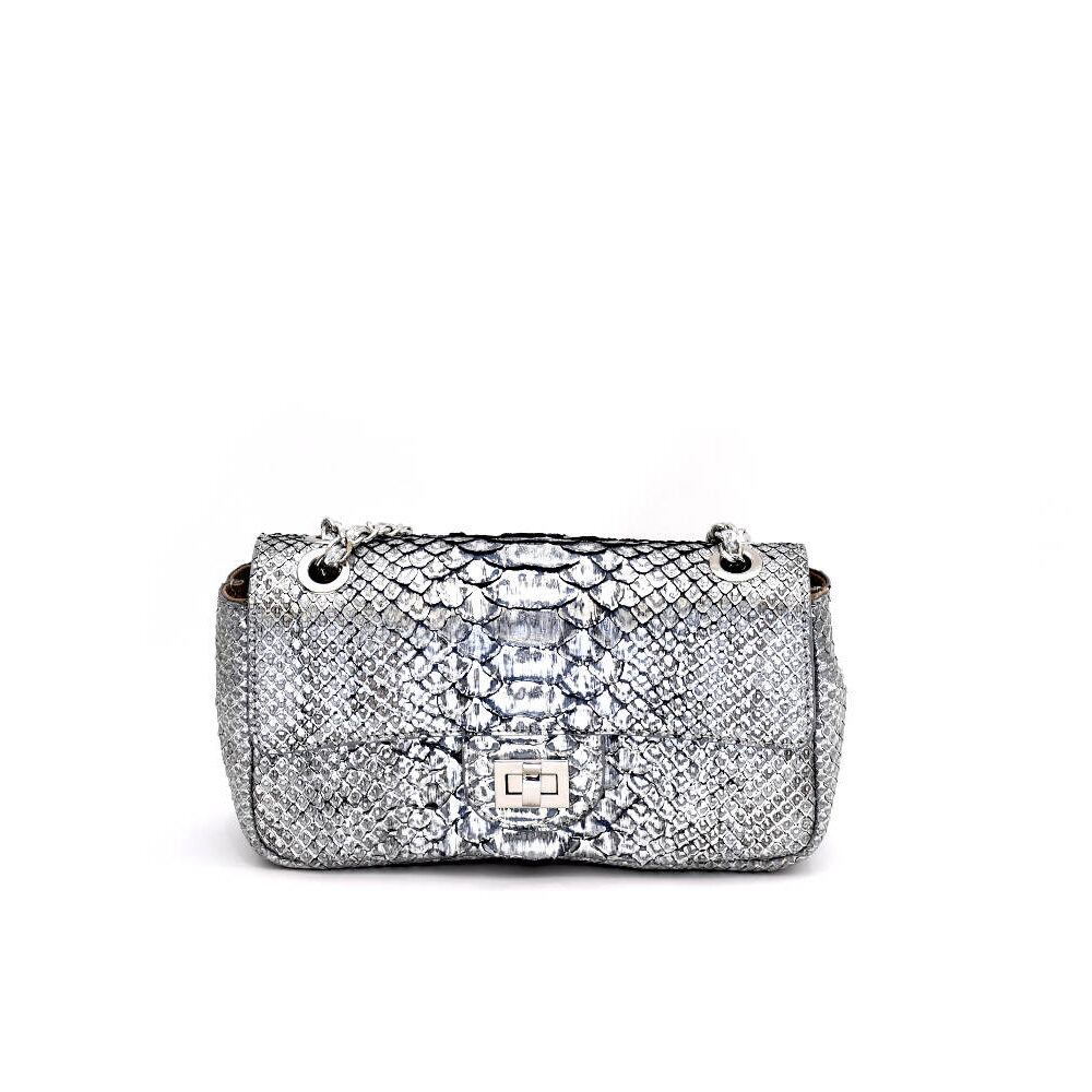 Buti East West Silver-Jeans Hand Bag