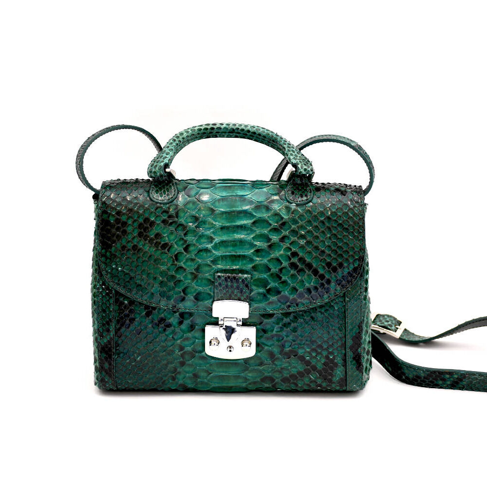 Rolina Style Buti Green Hand Bag