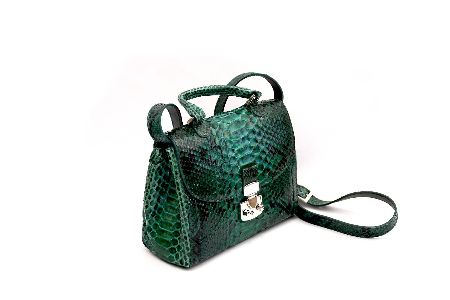 Rolina Style Buti Green Hand Bag